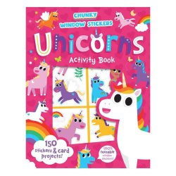 Imagine That Chunky Window Stickers - Unicorn Activty Book - 1