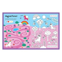 Imagine That Chunky Window Stickers - Unicorn Activty Book - 2