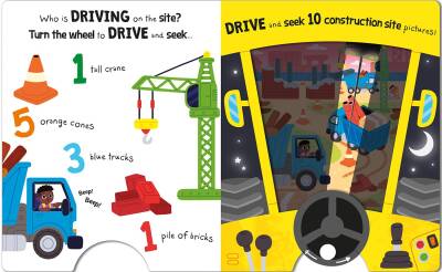 Imagine That Drive And Seek Digger - A Magic Headlight Book - 3