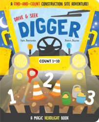 Imagine That Drive And Seek Digger - A Magic Headlight Book - 1