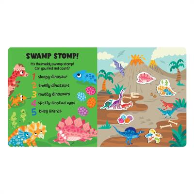 Imagine That Easy Peely Dinosaurs - Peel, Stick, Play - 2