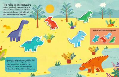 Imagine That Felt Stickers - Dinosaurs Play Scene Book - 3