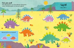 Imagine That Felt Stickers - Dinosaurs Play Scene Book - 4