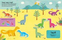 Imagine That Felt Stickers - Dinosaurs Play Scene Book - 5