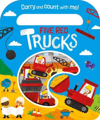 Imagine That Five Red Trucks - Carry And Count - Board Book - 1