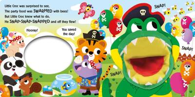 Imagine That Have You Ever Met A Snappy Croc - Hand Puppet Board Book - 5