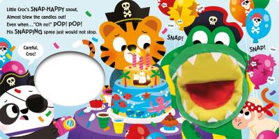 Imagine That Have You Ever Met A Snappy Croc - Hand Puppet Board Book - 7