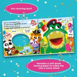 Imagine That Have You Ever Met A Snappy Croc - Hand Puppet Board Book - 3