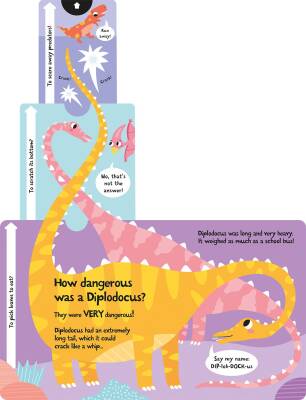 Imagine That How Toothy Is A T. Rex - Board Book - 3