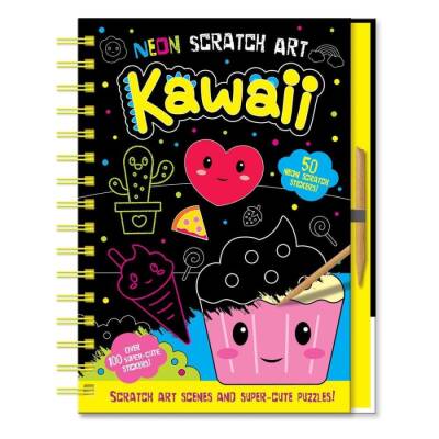 Imagine That Neon Scratch Art - Kawaii - 1