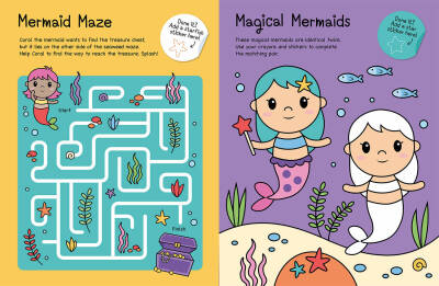 Imagine That Puffy Stickers - Mermaids - 2