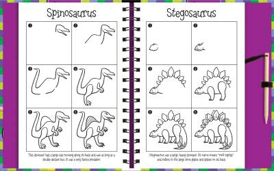 Imagine That Scratch And Draw - Dinosaurs - 3