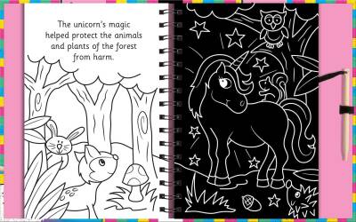 Imagine That Scratch And Draw - Horses And Unicorns - 3