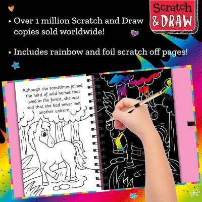 Imagine That Scratch And Draw - Horses And Unicorns - 2