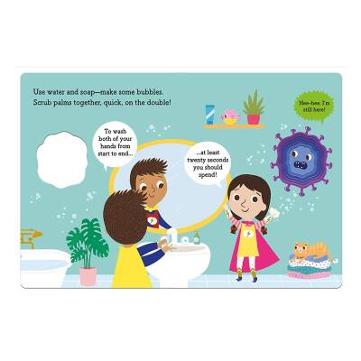 Imagine That Superheroes Wash Their Hands - 2