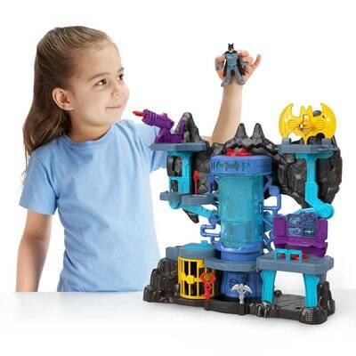 Imaginext Dc Super Friends Bat-Tech Batcave Batman'In Magarasi Gyv24 - 3