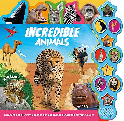 Incredible Animals- İnanılmaz Hayvanlar- İlk Sesli Kitabım - 1