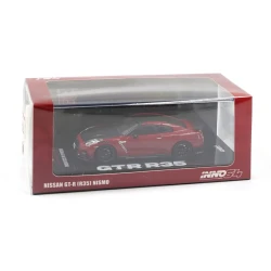 Inno 1/64 Nissan Gt-R (R35) Nismo Red In64-R35N-Red - 2