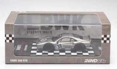 Inno 1/64 Lbwk 308 Gtb Grey In64-Lbwk308-Grey In64-Lbwk308-Grey - 7