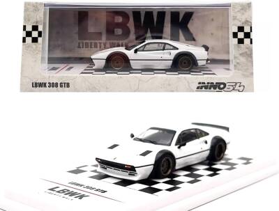 Inno 1/64 Lbwk 308 Gtb White In64-Lbwk308-Whi In64-Lbwk308-Whi - 3