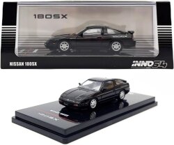 Inno 1/64 Nissan 180Sx Black In64-180Sx-Bla In64-180Sx-Bla - 6