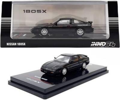 Inno 1/64 Nissan 180Sx Black In64-180Sx-Bla In64-180Sx-Bla - 6