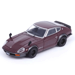 Inno 1/64 Nissan Fairlady 240Zg (Hs30) In64-240Zg-Maroon - 4