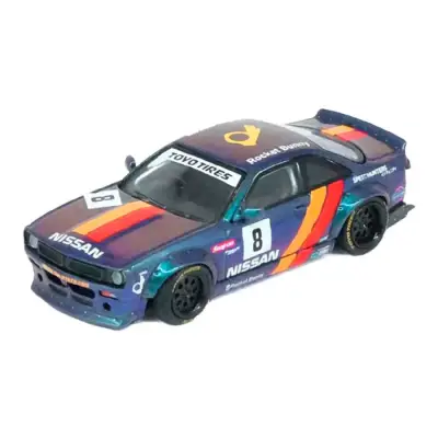 Inno 1/64 Nissan Silvia (S14) Boss Rocket Bunny In64-S14B-Prp - 2