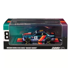 Inno 1/64 Nissan Silvia (S14) Boss Rocket Bunny In64-S14B-Prp - 3
