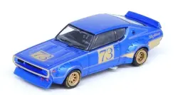 Inno 1/64 Nissan Skyline 2000 GT-R (KPGC110) Yarış Konsepti Mavi - 2