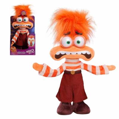Inside Out 2 Endişe Sesli Hareketli Peluş - 1