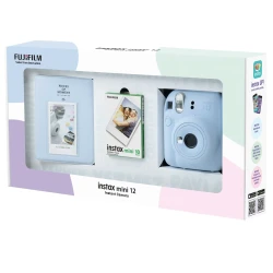 Instax Mini 12 Blue Camera 10-Pack Film Fotsi195-Bx3-10-Pa - 2