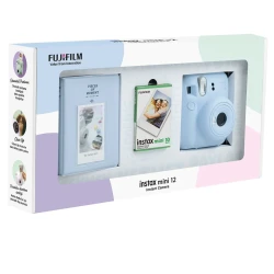 Instax Mini 12 Blue Camera 10-Pack Film Fotsi195-Bx3-10-Pa - 3