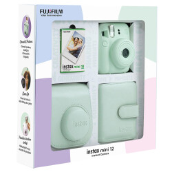Instax Mini 12 Green Camera 10-Pack Film Fotsi197-Bx4-10-Dk-Ka - 2