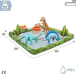 Intex 56132 Jurasik Park Şekilli Oyun Havuzu - 7