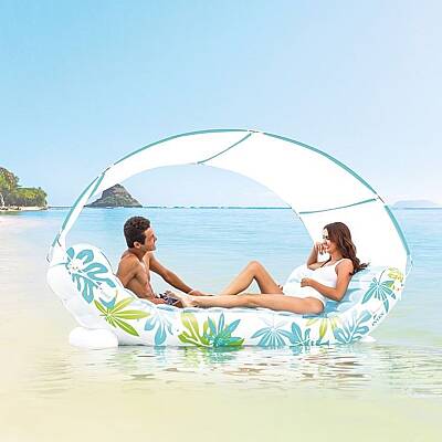 Intex 56294 Tropikal Gölgelikli Ada Yatak 224 cm - 2