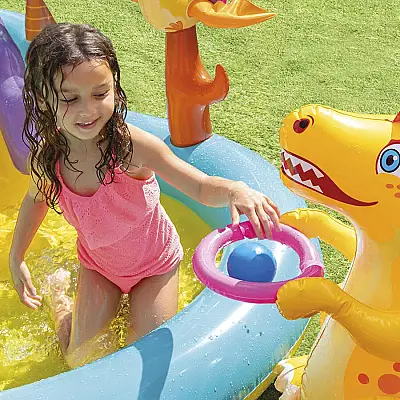 Intex 57135 Dino Dünyası Oyun Havuzu 302x229 cm - 2