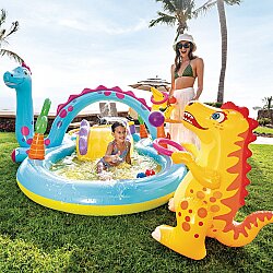Intex 57135 Dino Dünyası Oyun Havuzu 302x229 cm - Intex