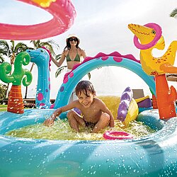Intex 57135 Dino Dünyası Oyun Havuzu 302x229 cm - 2