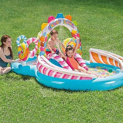 Intex 57149 Şeker Dğünyası Oyun Havuzu 295x191 cm - 2