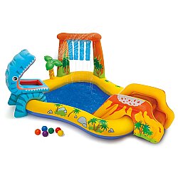 Intex 57444 Dinazor Şekilli Oyun Havuzu 249x191 cm - Intex