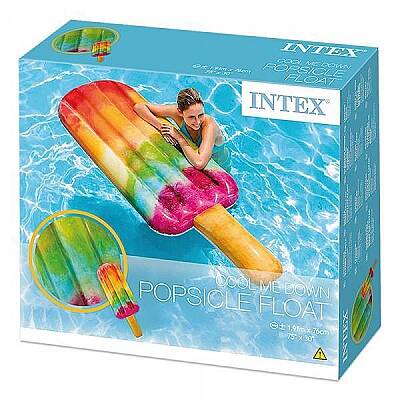 Intex 58766 Gökkuşağı Buz Şeker Yatak 191 cm - 1