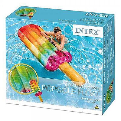 Intex 58766 Gökkuşağı Buz Şeker Yatak 191 cm - 2