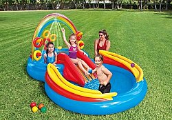 Intex Gökkuşağı Renkli Oyun Havuzu 297X193 cm. - Intex