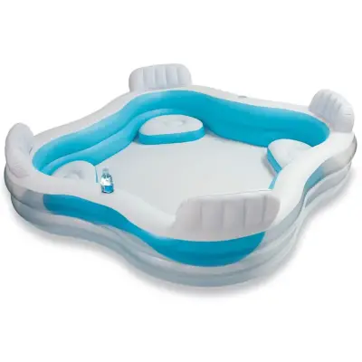 Intex Şeffaf Koltuklu Aile Boyu Havuz 229 cm (56475) - 1