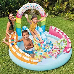 Intex Şişme Eğlence Havuzu Kaydıraklı 170 cm. - Intex