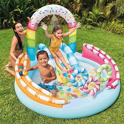 Intex Şişme Eğlence Havuzu Kaydıraklı 170 cm. - 1