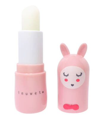 Inuwet Bunny Lip Balm Strawberry Moisturizing Lip Balm - 1