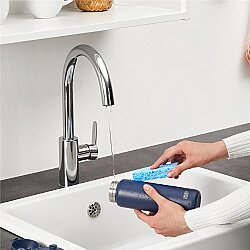 ION8 Sızdırmaz İnce Su Termosu 500 Ml - Lacivert - 7