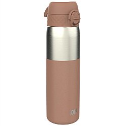 ION8 Sızdırmaz Paslanmaz Çelik İnce Suluk 600 Ml - Mocha Kahve - 1
